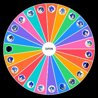Random Sonic Designs Wheel