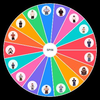 Random Teenage Dirtbag Characters Wheel