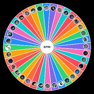 Random Deep Sea Creatures Wheel