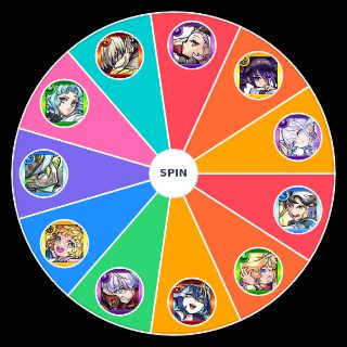 Spin the Wheel: モンスト 天魔の孤城～空中庭園～ 初回難易度tear表