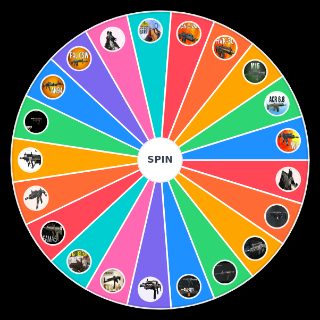 Random Call of Duty ARs Wheel