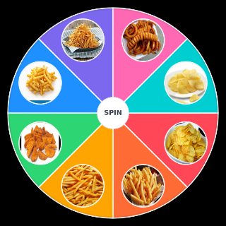Tipos de Patata frita Wheel