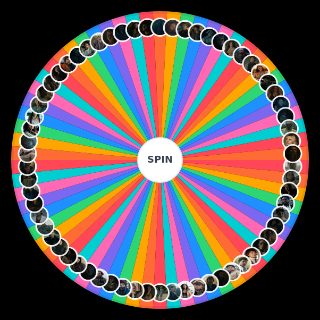 Spin the Wheel: From TV series (All Characters)