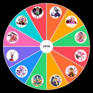 Spin the Wheel: Touhou Stage 6 Boss