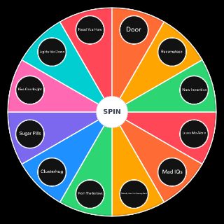 Random razzmatazz songs Wheel