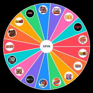 Random Shounen Anime Wheel