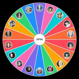 Naruto Girls Wheel