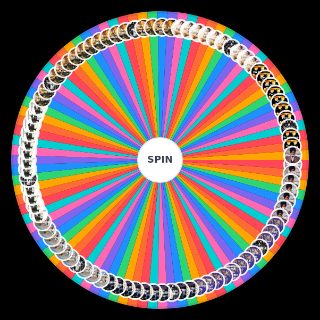 Random All of Prince's 80's Songs Wheel