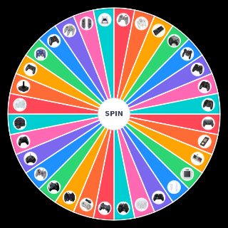 Spin the Wheel: Videogame controllers