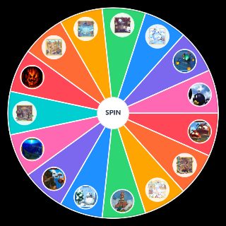Super Mario 64 Levels Wheel