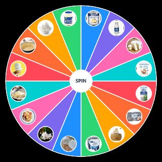 Random Dairy Products Wheel