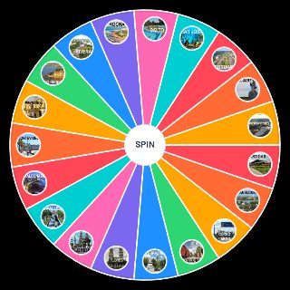 Spin the Wheel: Departamentos de Uruguay