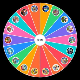 Random Super Mario Platformers Wheel
