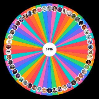 Spin the Wheel: JRWI Riptide Characters