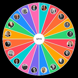 Random British Prime Ministers Wheel