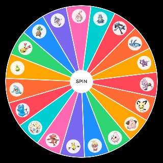 Pokémon Baby Pokémon Wheel