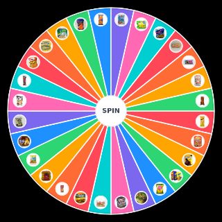A Jamaican’s Favourite Snacks Wheel