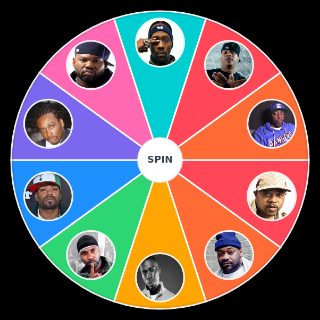 Spin the Wheel: Wu Tang Clan Members