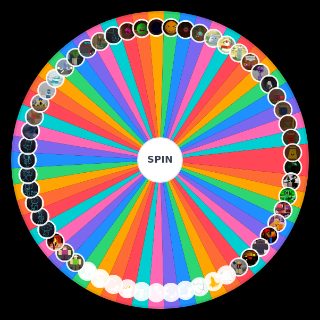 Random Die Of Death Characters Wheel