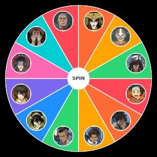 Spin the Wheel: Avatar Legends: The Fighting Game