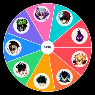Random of every single character in Heroes battlegrounds Picker