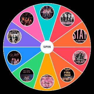 Pick a Random BLACKPINK singles