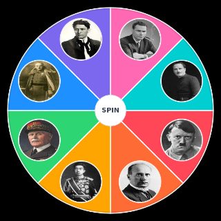 Random Fascist Leaders Wheel