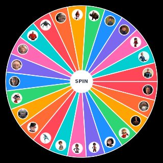 Random The Incredibles Wheel