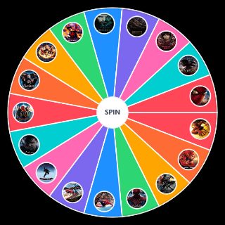 Spider Man Movies (Including Spider Man Brand New Day) Wheel