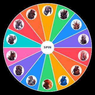 Sekiro Bosses Wheel