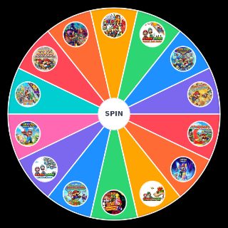 Mario RPGs Wheel