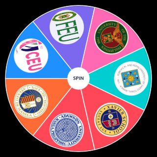 Random College Universities in the Philippines Picker