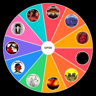 Pick a Random All metallica albums