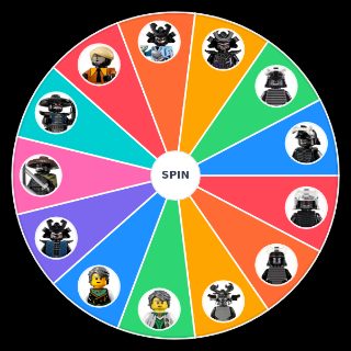 Garmadon Figures Wheel