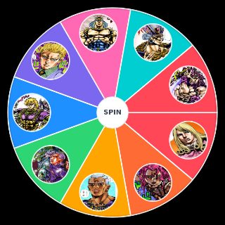 Spin the Wheel: Main antagonist of JoJo's