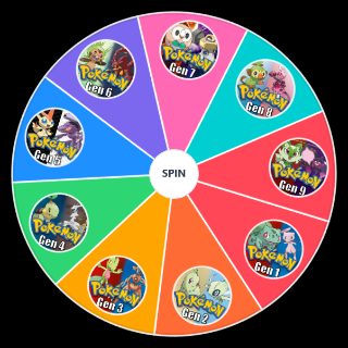 Random Pokémon Generations Picker