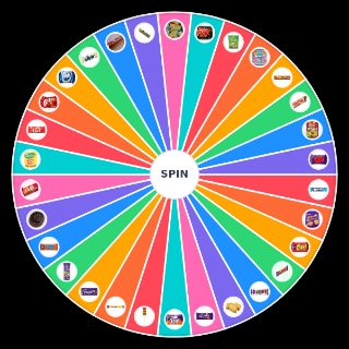 British & Irish Sweets and Biscuits Wheel