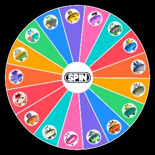 Spin the Wheel: Animal Crossing Frog Villagers
