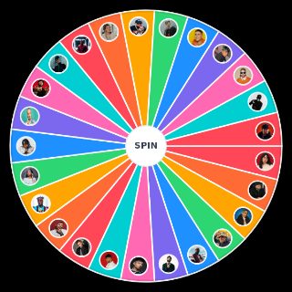 Random TOP ARTISTAS URBANOS 2022 esp Wheel