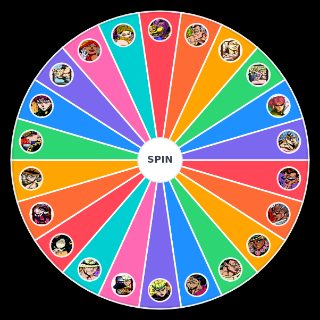 Spin the Wheel: Heritage For The Future Characters