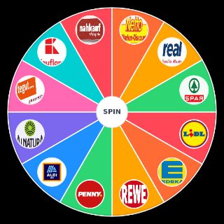 Random deutsche supermarkt Wheel