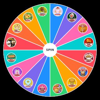 Spin the Wheel: Papa Louie Games