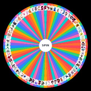 Steven Universe Characters (w/ fusions) Wheel
