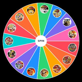 Random Official DBZ Games Wheel
