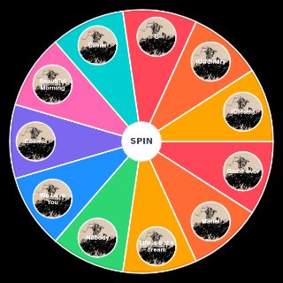 Spin the Wheel: Avenged Sevenfold Life is but a dream songs