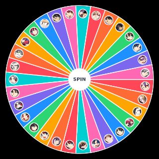 Random MBAACC Characters Wheel