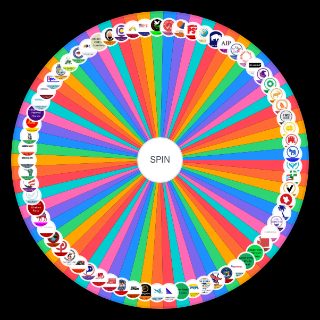 Random (Active) US Political Parties Wheel