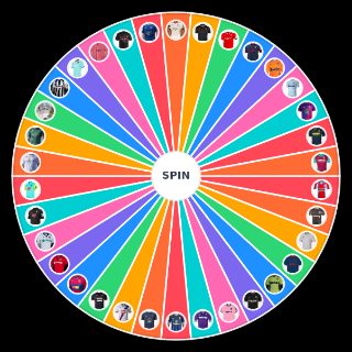 Camisetas LA LIGA (segundas y terceras) Wheel