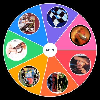 Random The Cars Albums Wheel