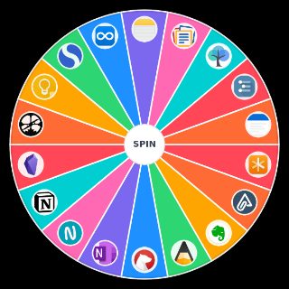 Note Taking Apps Random Picker